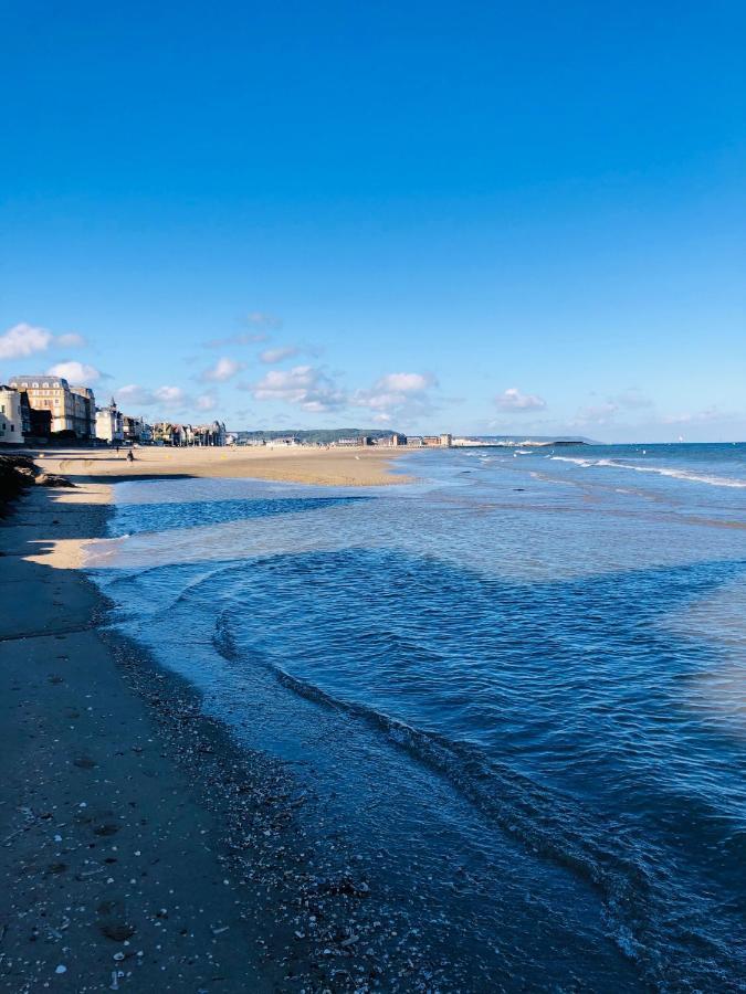 Son Des Mouettes Plage Trouville-sur-Mer Bagian luar foto
